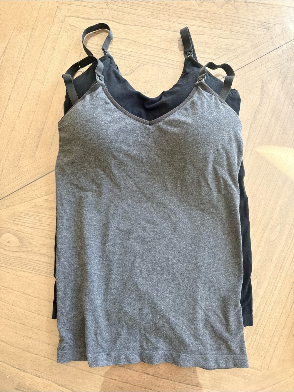 Auden nursing camisole set Grey and Black